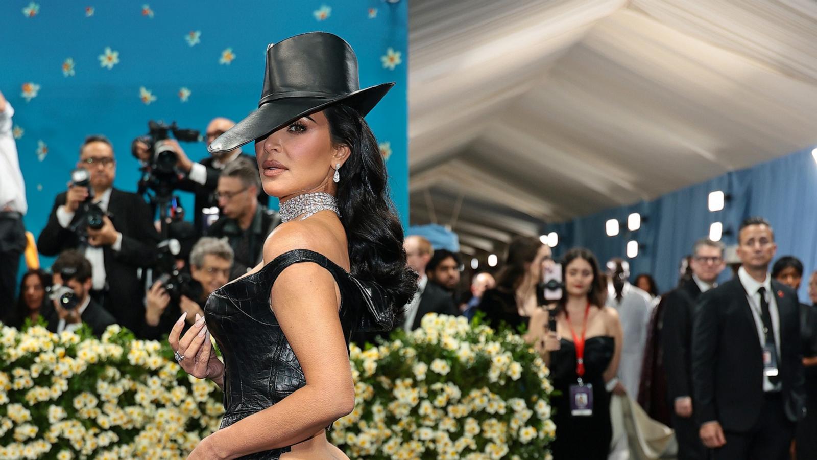 PHOTO: Kim Kardashian attends the 2025 Met Gala Celebrating "Superfine: Tailoring Black Style" at Metropolitan Museum of Art on May 5, 2025 in New York City.