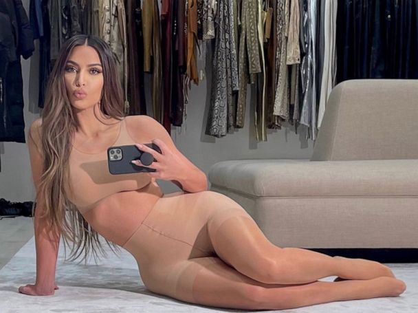 Kim Kardashian returns to Instagram to announce Skims hosiery launch - Good  Morning America