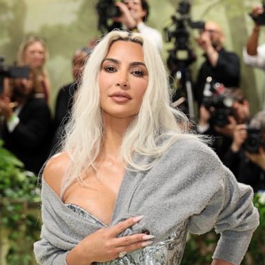 PHOTO: Kim Kardashian attends The 2024 Met Gala Celebrating "Sleeping Beauties: Reawakening Fashion" at The Metropolitan Museum of Art on May 06, 2024 in New York City.