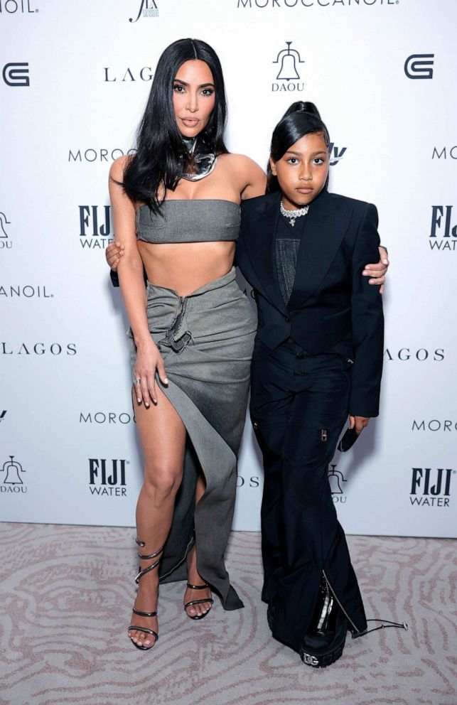 PHOTO: Kim Kardashian and North West attend The Daily Front Row's Seventh Annual Fashion Los Angeles Awards at The Beverly Hills Hotel, April 23, 2023, in Beverly Hills, Calif.