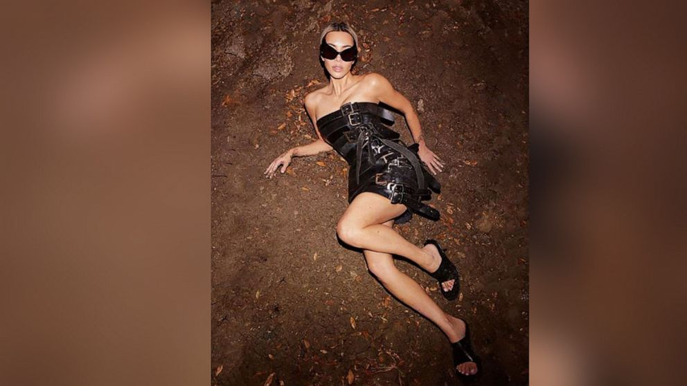 Kim Kardashian poses for dirt-filled Balenciaga photoshoot - Good Morning  America