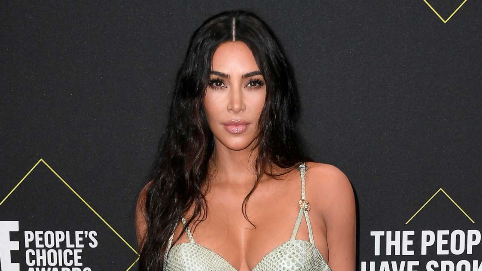 PHOTO: Kim Kardashian attends the 2019 E! People's Choice Awards at Barker Hangar, Nov. 10, 2019, in Santa Monica, Calif.