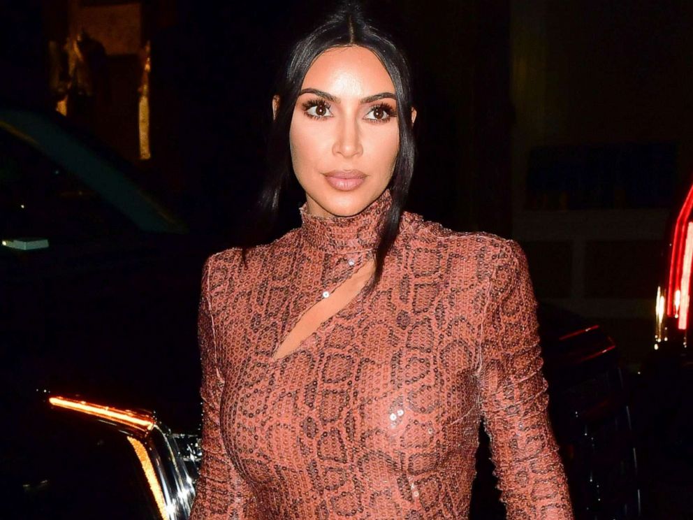 PHOTO: Kim Kardashian West arrives to Cipriani Broadway, Feb. 7, 2019, in N.Y.