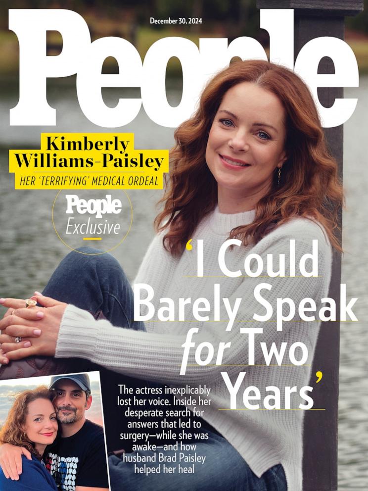 PHOTO: People Magazine cover with Kimberly Williams-Paisley.