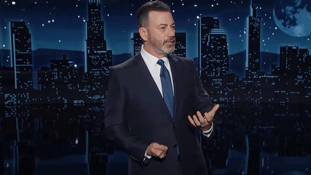 PHOTO: Jimmy Kimmel on Jan. 13, 2025 episode of "Jimmy Kimmel Live!"