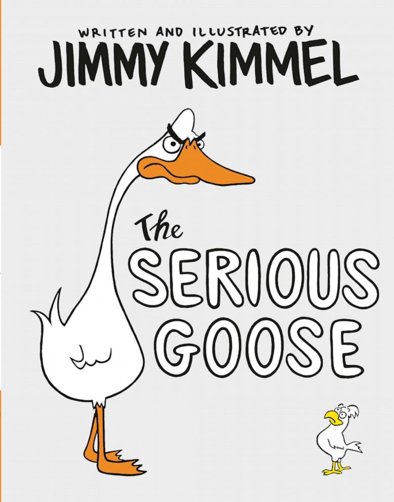 PHOTO: Jimmy Kimmel wrote, illustrated and hand-lettered his new book "The Serious Goose."