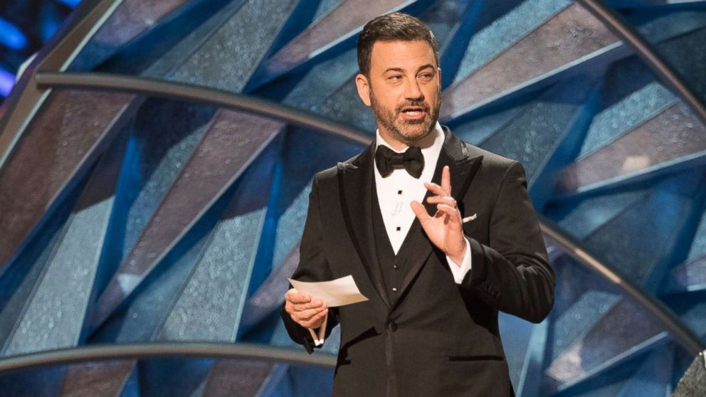 PHOTO: Jimmy Kimmel hosts the 90th Oscars, March 4, 2018, in Hollywood, Calif. 