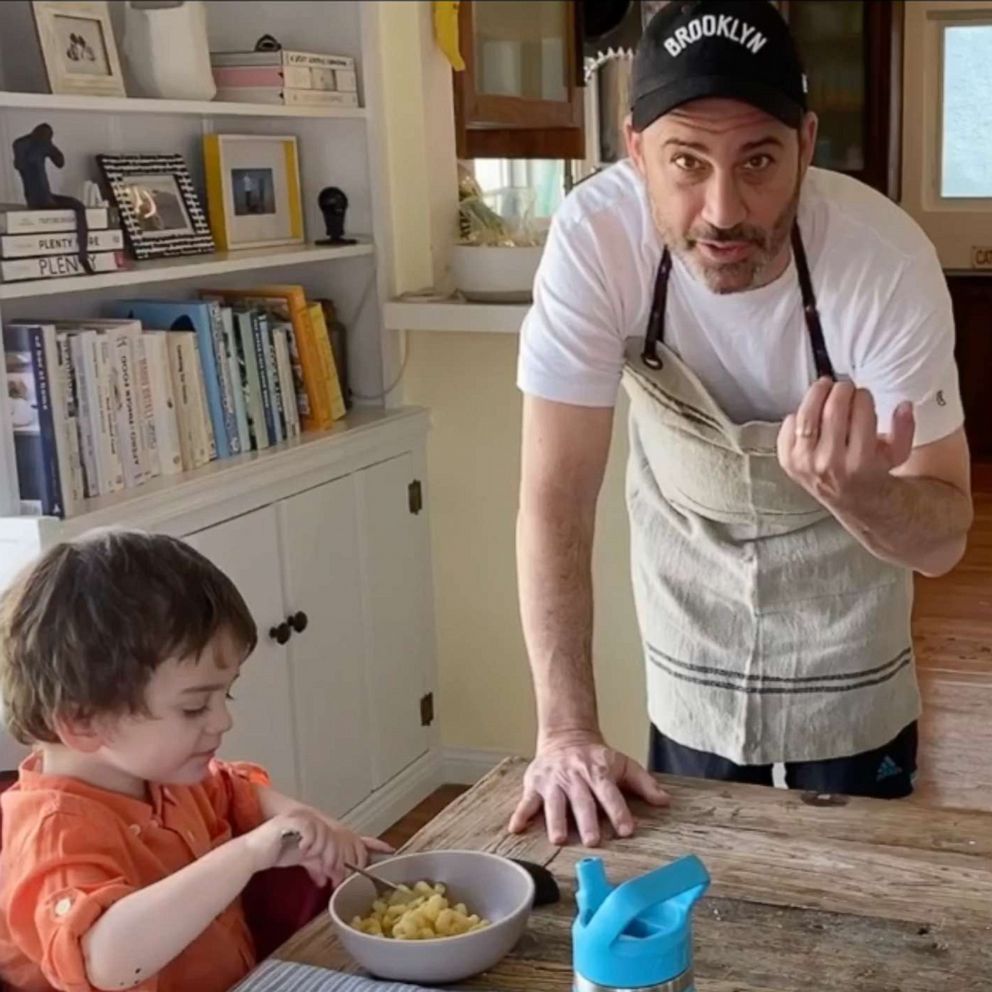 VIDEO: Jimmy Kimmel says this is the only dinner recipe his kids will eat