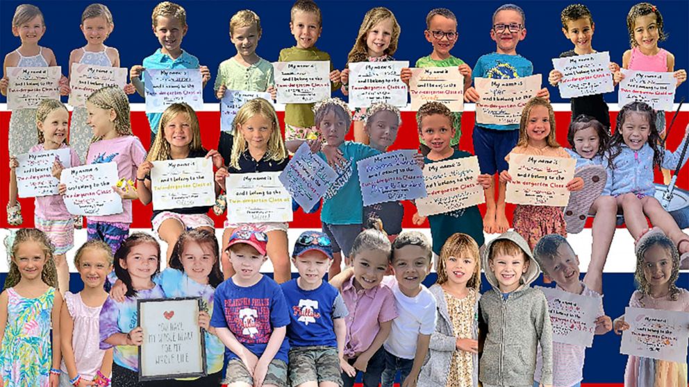 17 sets of twins start kindergarten in same school district - ABC News