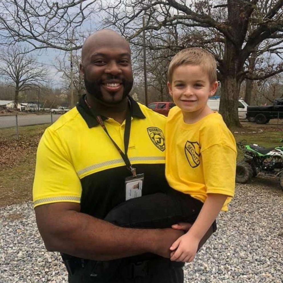 VIDEO: Boy dresses as school security officer for 'Dress As Your Favorite Person Day' 