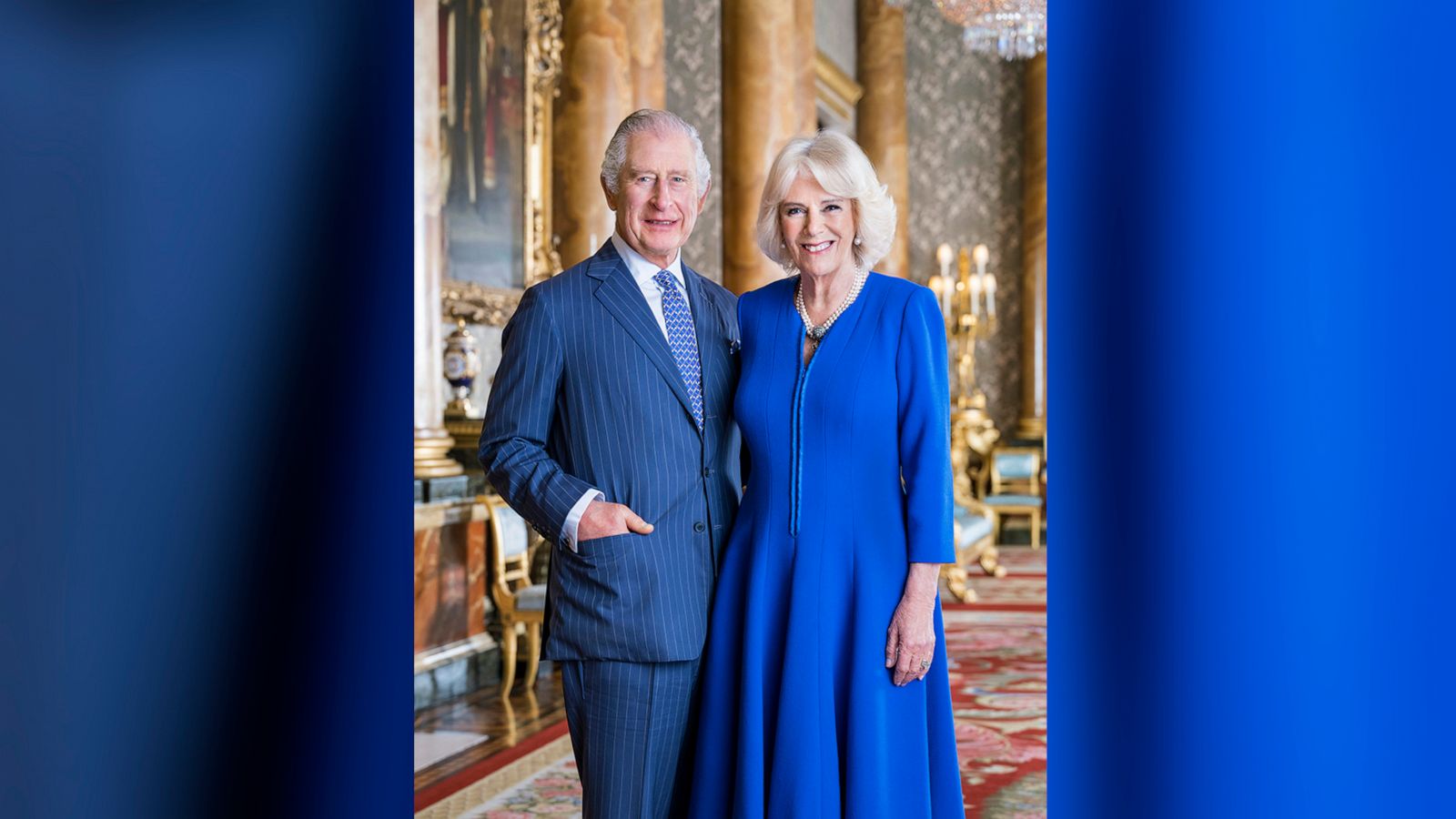 Who's who in the new Coronation portrait? King Charles and Queen Camilla  are pictured with Pages of Honour and Ladies in Attendance