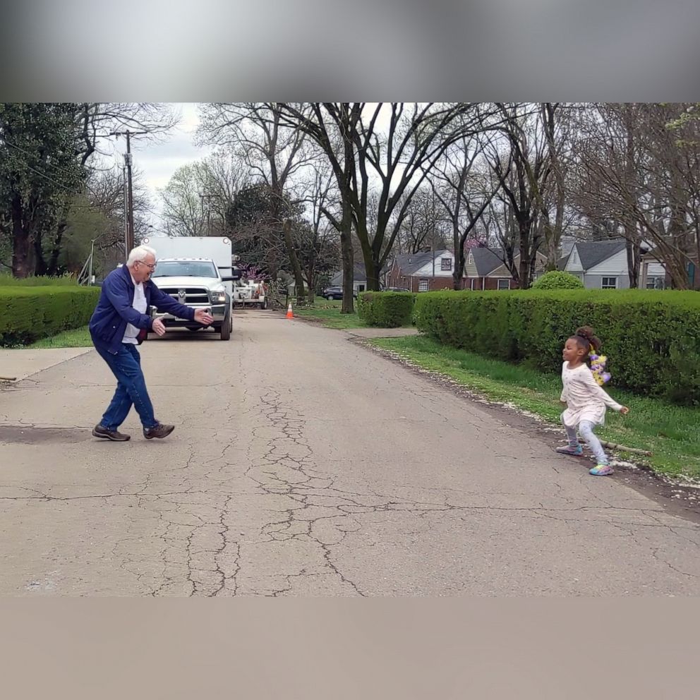 VIDEO: Granddaughter challenges her grandfather to a dance-off 