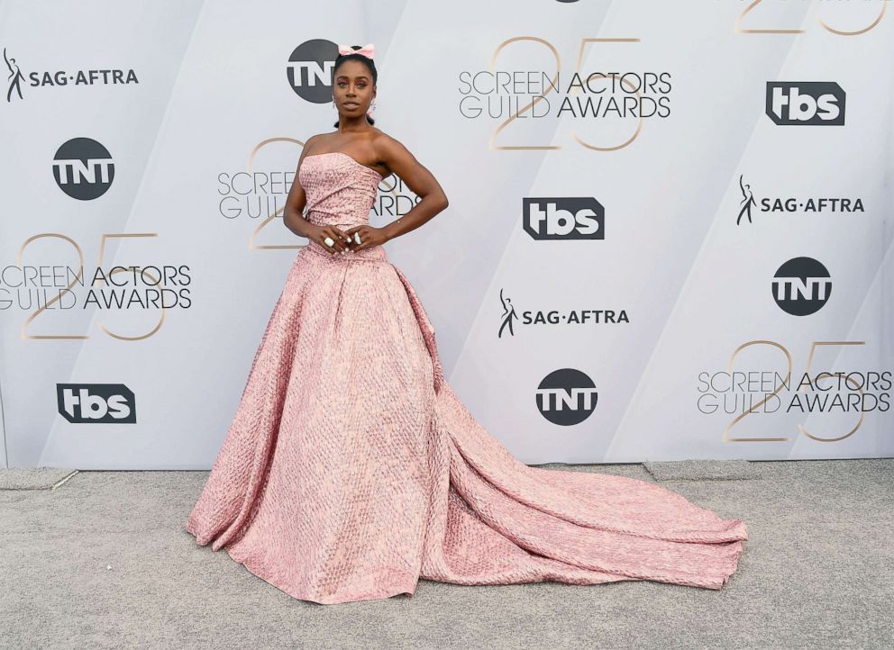PHOTO: Kirby Howell-Baptiste attends the 25th Annual Screen Actors Guild Awards at The Shrine Auditorium, Jan. 27, 2019, in Los Angeles.