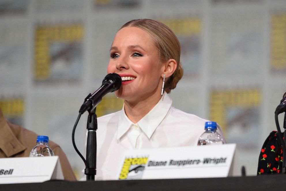 PHOTO: Kristen Bell attends Hulu's "Veronica Mars" revival panel and world premiere during 2019 Comic-Con International at San Diego Convention Center on July 19, 2019, in San Diego.