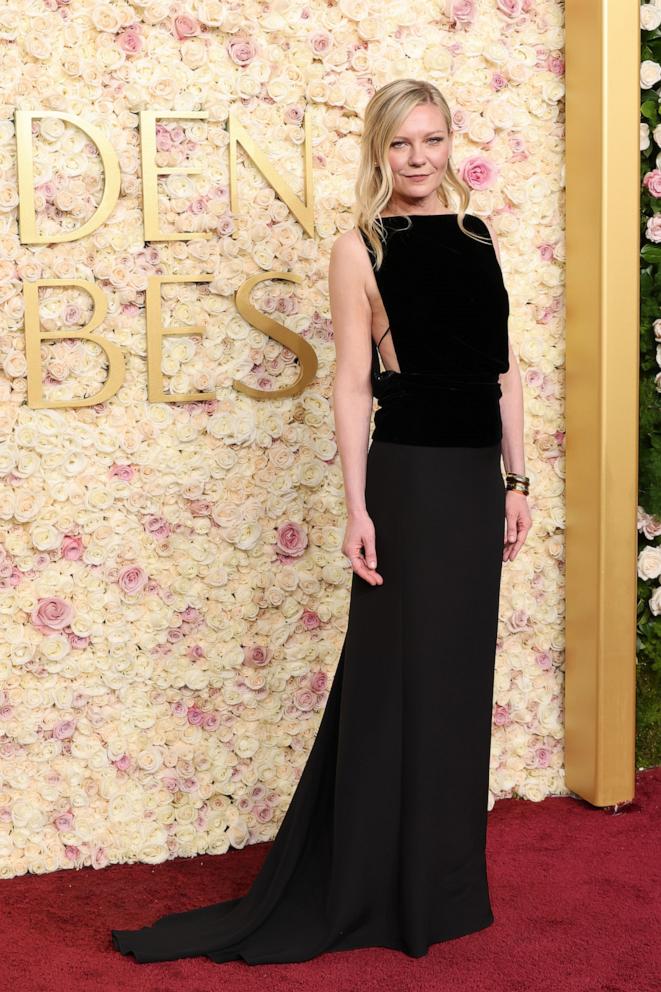 PHOTO: Kirsten Dunst attends the 82nd Annual Golden Globe Awards, Jan. 5, 2025, in Beverly Hills, Calif.