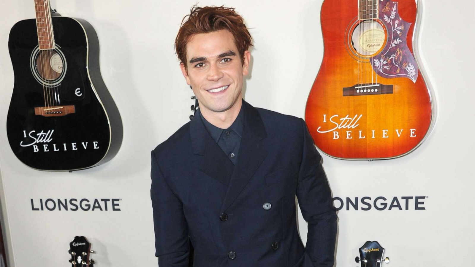 PHOTO: In this March 7, 2020, file photo, KJ Apa arrives for the premiere of Lionsgate's "I Still Believe" in Hollywood, Calif.