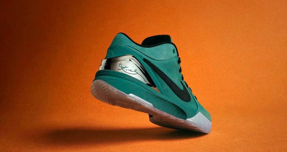 PHOTO: Nike is set to release a pair of special Kobe 4 Protro “Girl Dad” sneakers in honor of the late Kobe Bryant and his late daughter Gianna “Gigi” Bryant.