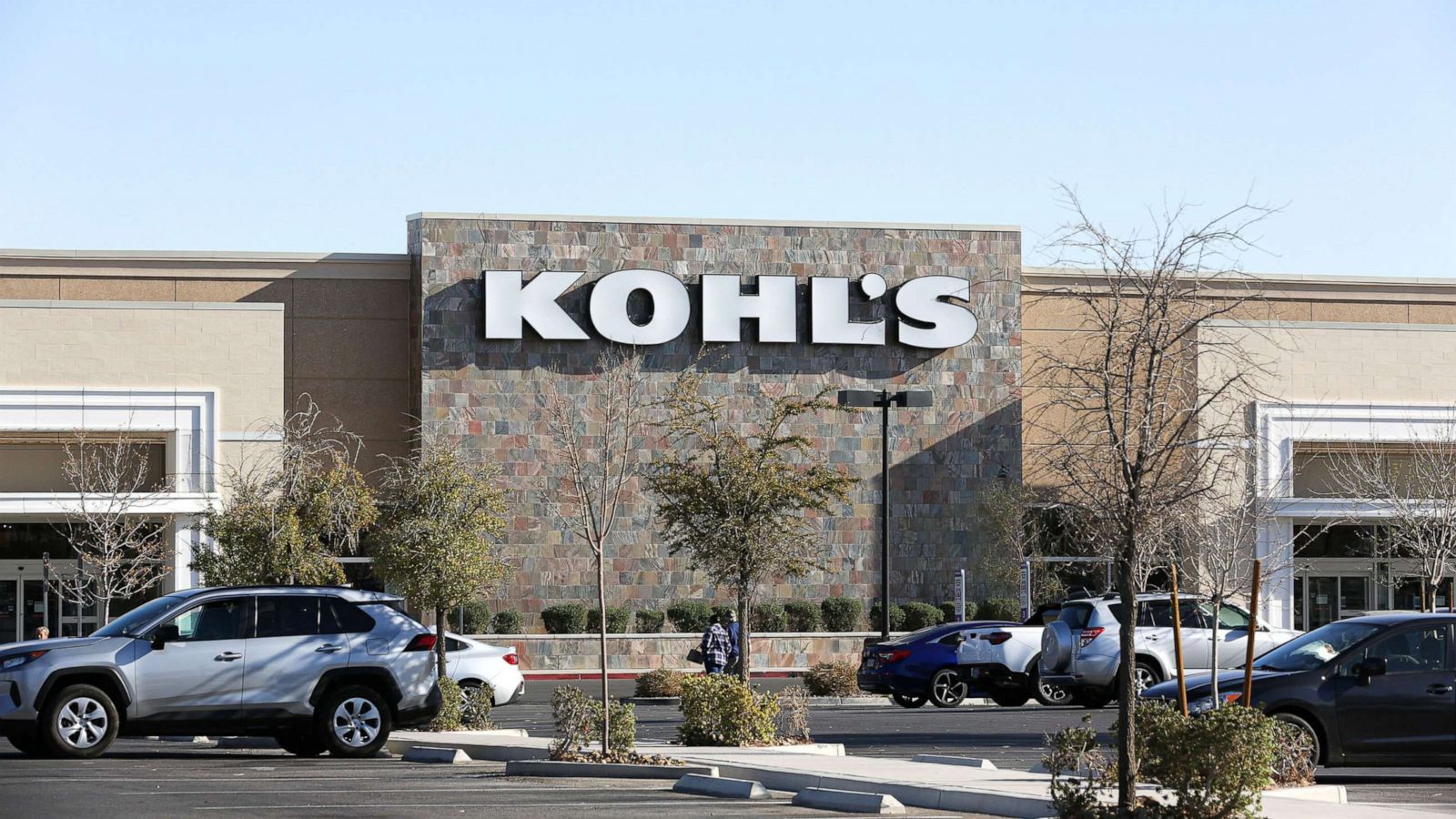 PHOTO: Kohl's logo is seen displayed on the exterior of their store.