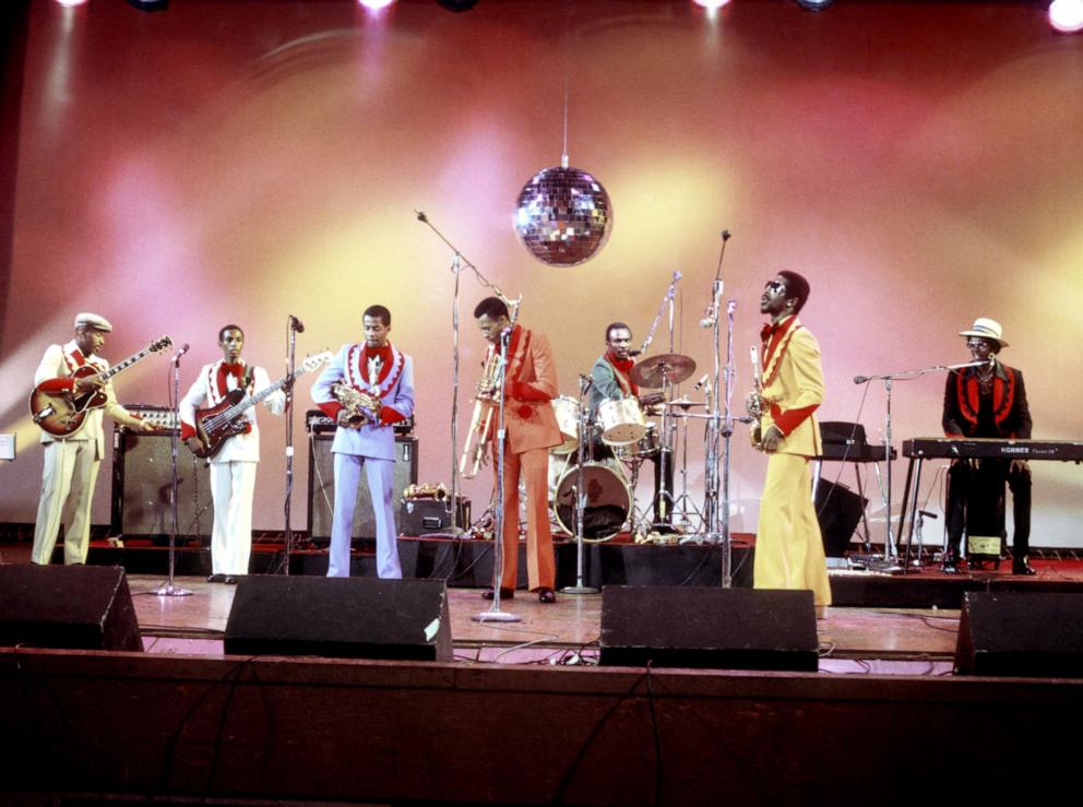 PHOTO: Kool & The Gang perform onstage circa 1970.