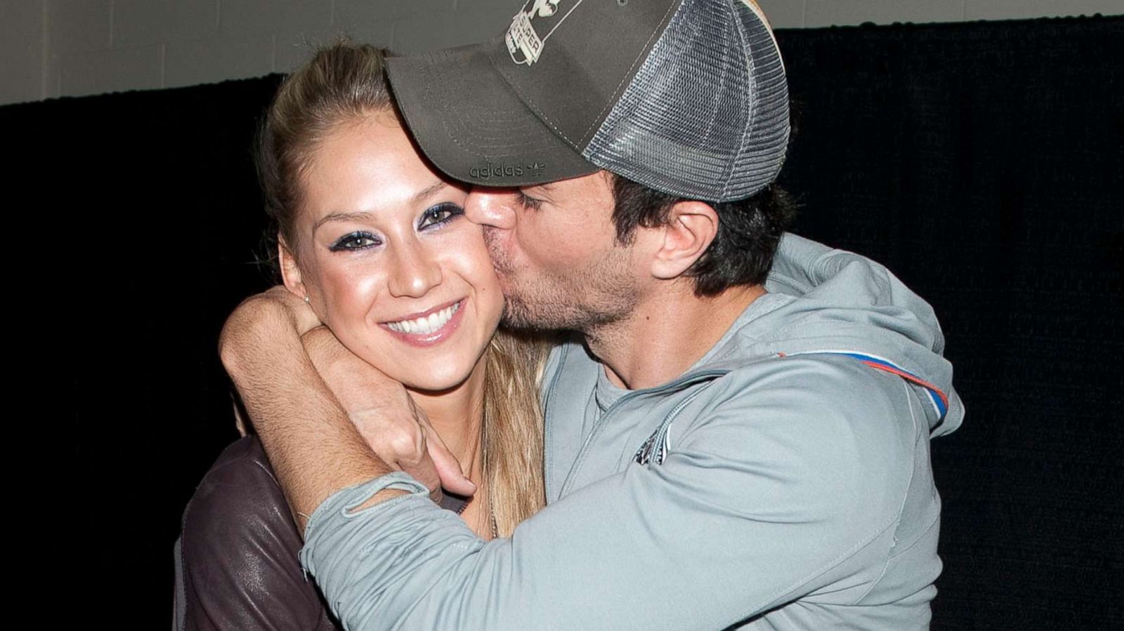 PHOTO: Anna Kournikova and Enrique Iglesias attend the Y100 Jingle Ball, Dec. 11, 2010, in Miami.