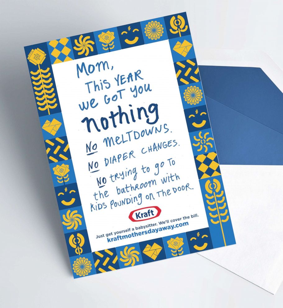 PHOTO: Kraft is running a promotion for mother's day.