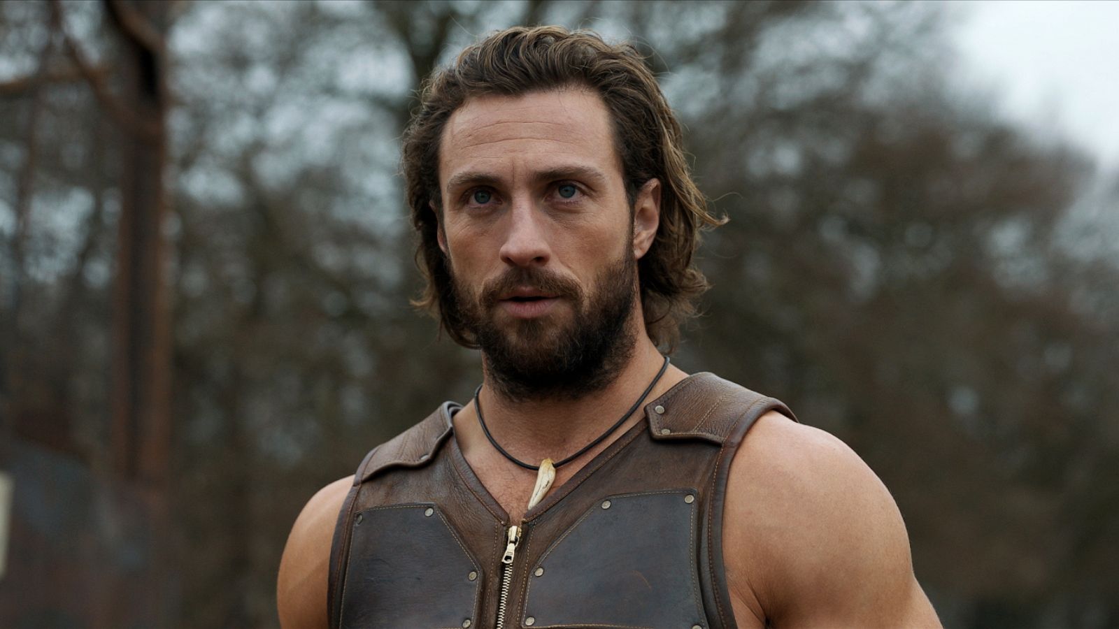 PHOTO: Aaron Taylor Johnson in a scene from the trailer for the movie "Kraven the Hunter."