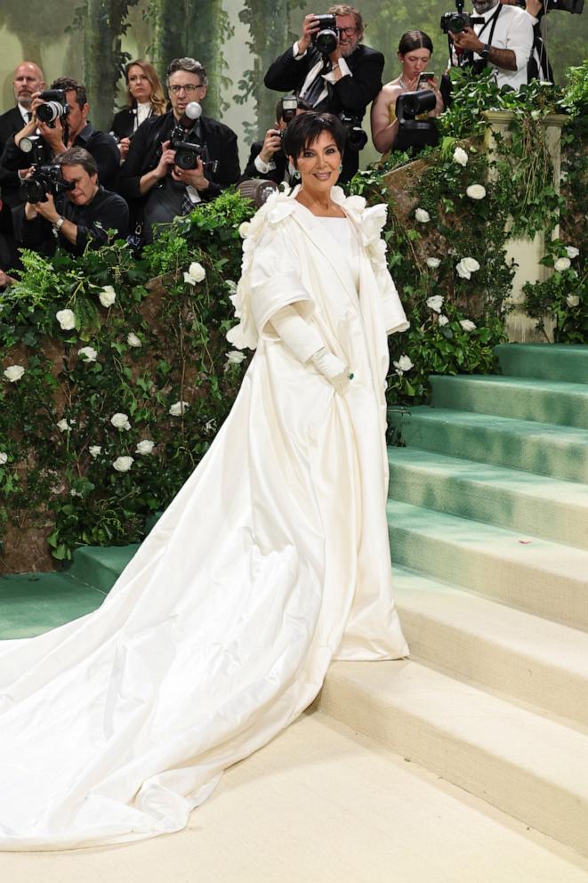 PHOTO: Kris Jenner attends The 2024 Met Gala Celebrating "Sleeping Beauties: Reawakening Fashion" at The Metropolitan Museum of Art on May 6, 2024 in New York.