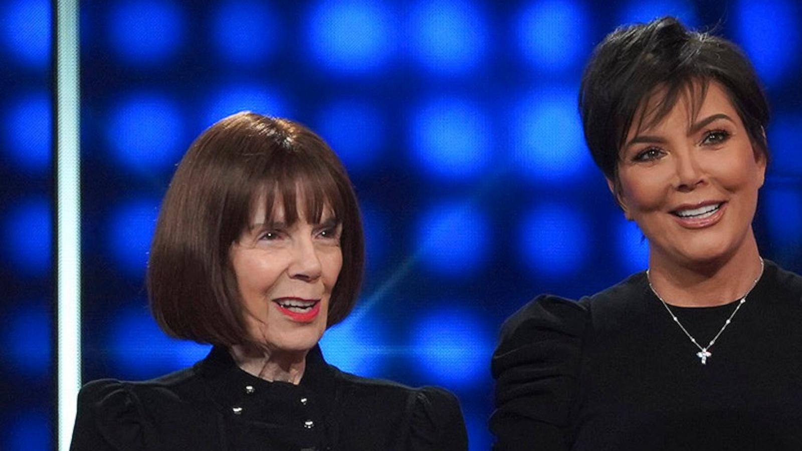 PHOTO: Kris Jenner is shown with her mother Mary Jo (MJ) Shannnon, on an episode of "Celebrity Family Feud."