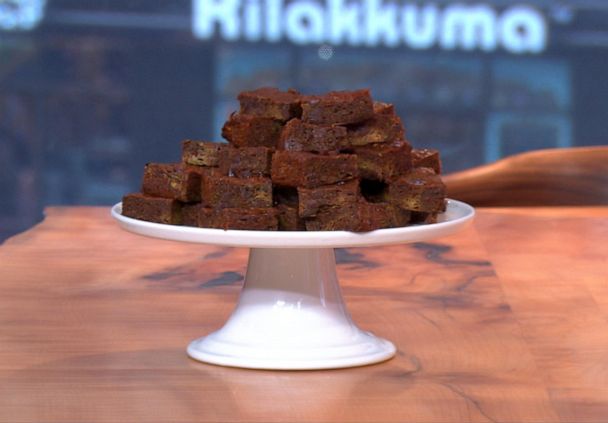 Get The Recipe For Kristin Cavallari S Zucchini Almond Butter Blondies Gma