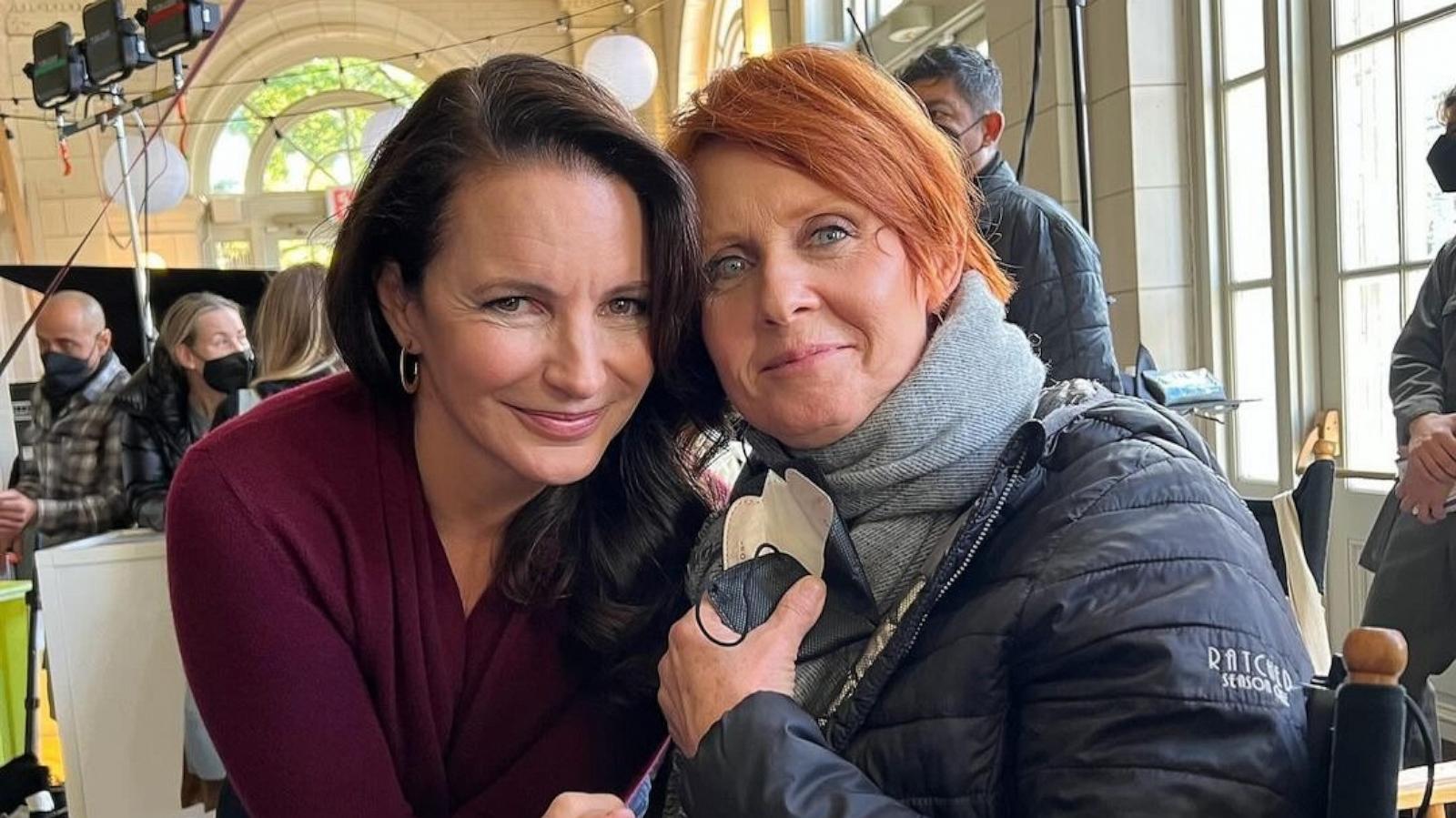 PHOTO: Kristin Davis posted on her instagram celebrating Cynthia Nixon's birthday, April 9, 2024.