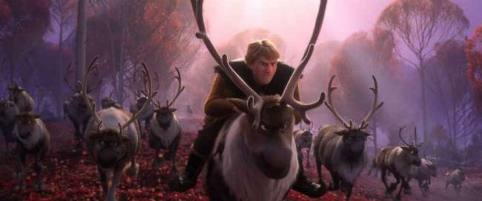 PHOTO: In Walt Disney Animation Studios' "Frozen 2," Kristoff and Sven find themselves among a herd of reindeer.