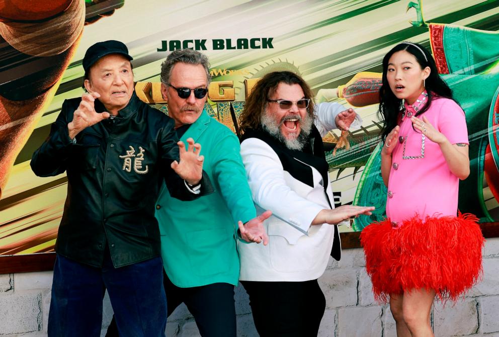 Jack Black busts a move at 'Kung Fu Panda 4' premiere with co-stars: See  the photos - ABC News