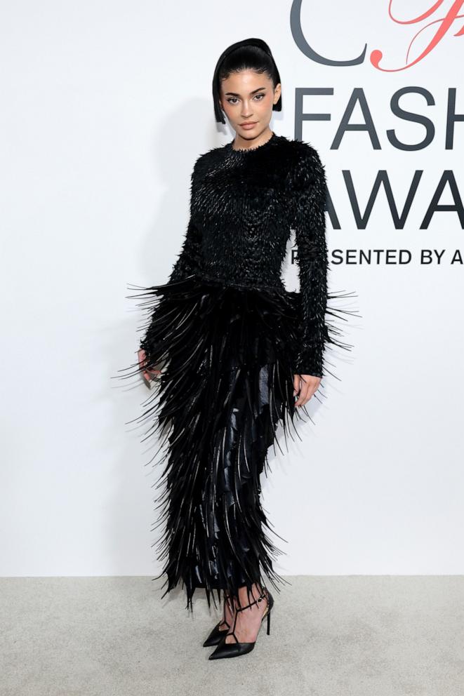 PHOTO: Kylie Jenner attends the 2024 CFDA Awards at the American Museum of Natural History, Oct. 28, 2024, in New York.