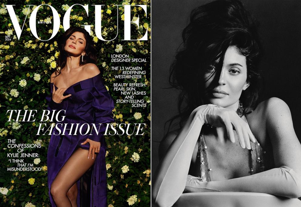 PHOTO: Kylie Jenner fronts British Vogue's September issue.