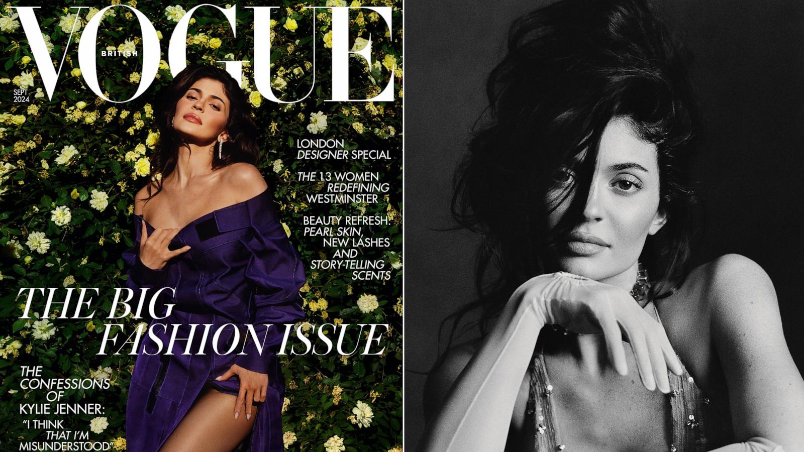 PHOTO: Kylie Jenner fronts British Vogue's September issue.