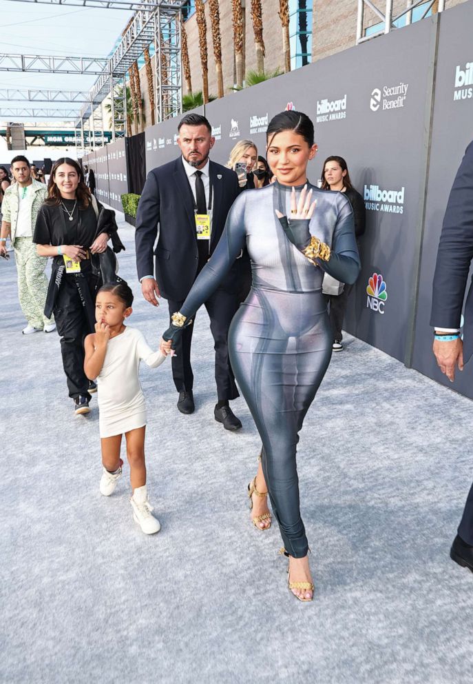 Kylie Jenner White Short Cocktail Dress Billboard Music Awards Red Carpet  TCD6004