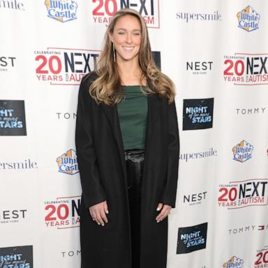 PHOTO: Kylie Kelce attends 2023 Night of Too Many Stars benefiting NEXT for AUTISM at Beacon Theatre on Dec. 11, 2023 in New York City. 