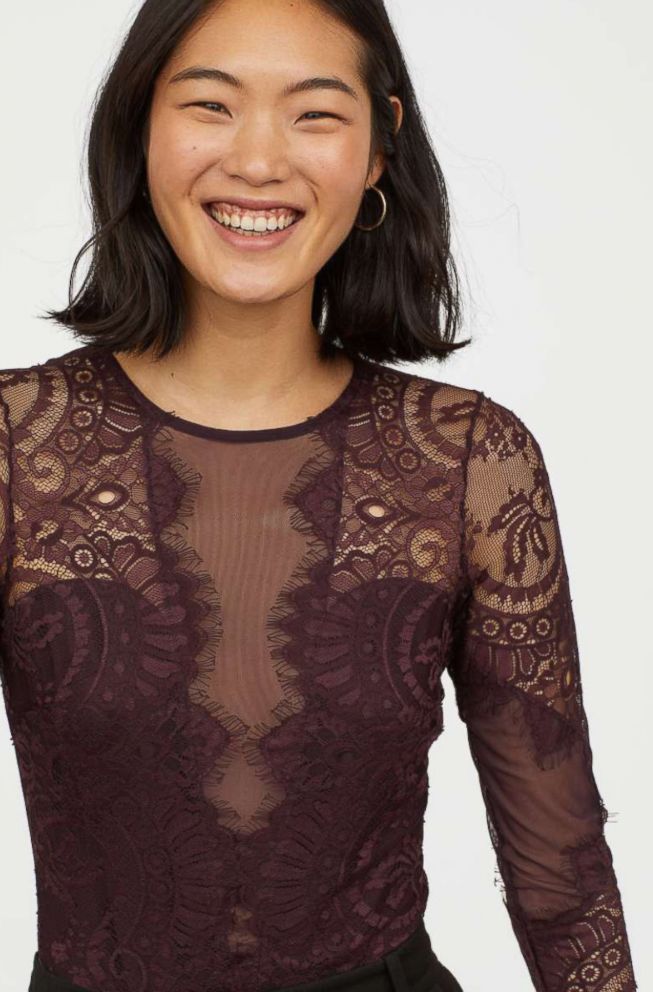 PHOTO: H&M Lace Bodysuit