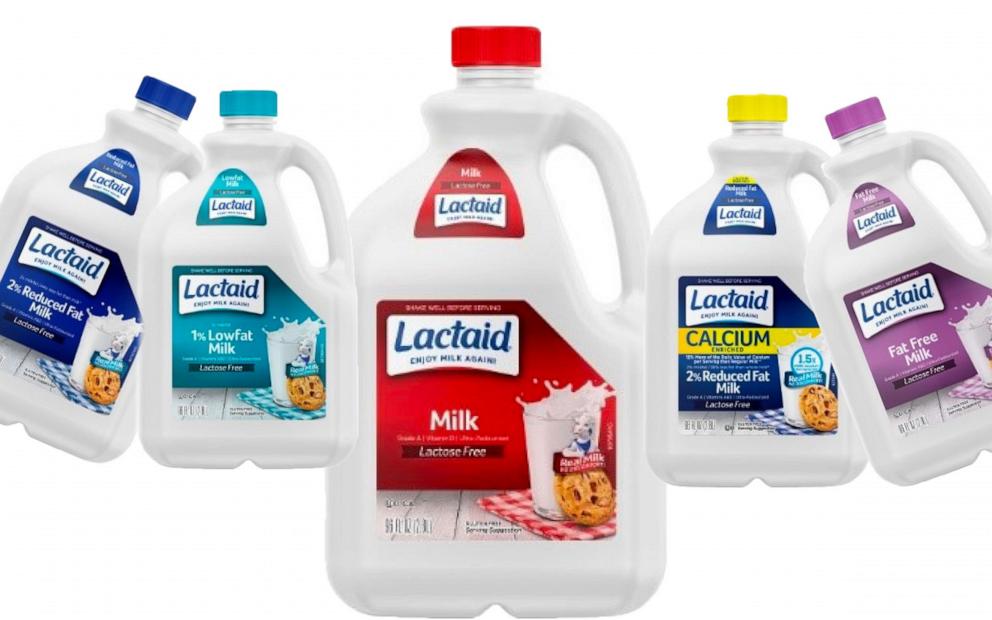 PHOTO: HP Hood LLC recalls select units of 96 oz Refrigerated Lactaid Milk due to possible almond allergen.