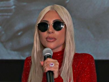 Lady Gaga surprises fans at special screening of 'A Star Is Born'
