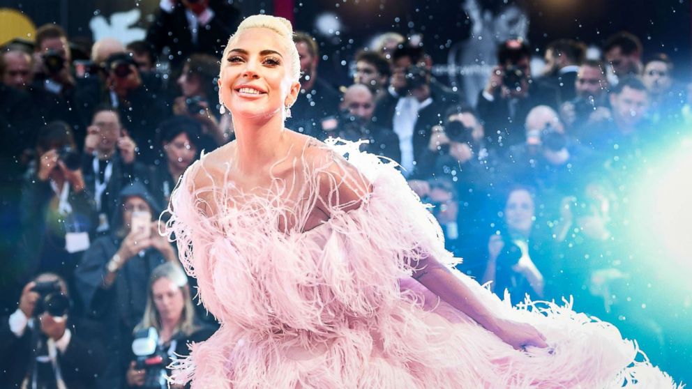 VIDEO: Lady Gaga in knockout pink gown for 'A Star is Born' at Venice Film Festival