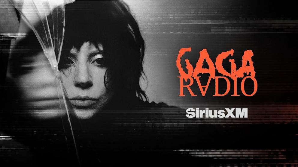 PHOTO: Key art for Lady Gaga's upcoming SiriusXM radio station "GAGA RADIO."