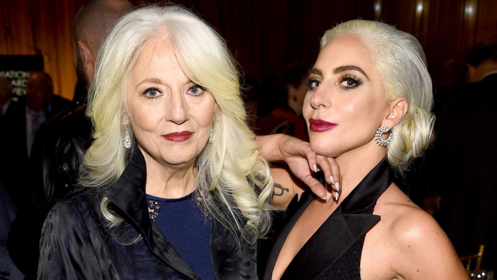 PHOTO: Cynthia Germanotta and Lady Gaga attend The National Board of Review Annual Awards Gala at Cipriani 42nd Street on Jan. 8, 2019, in New York City.