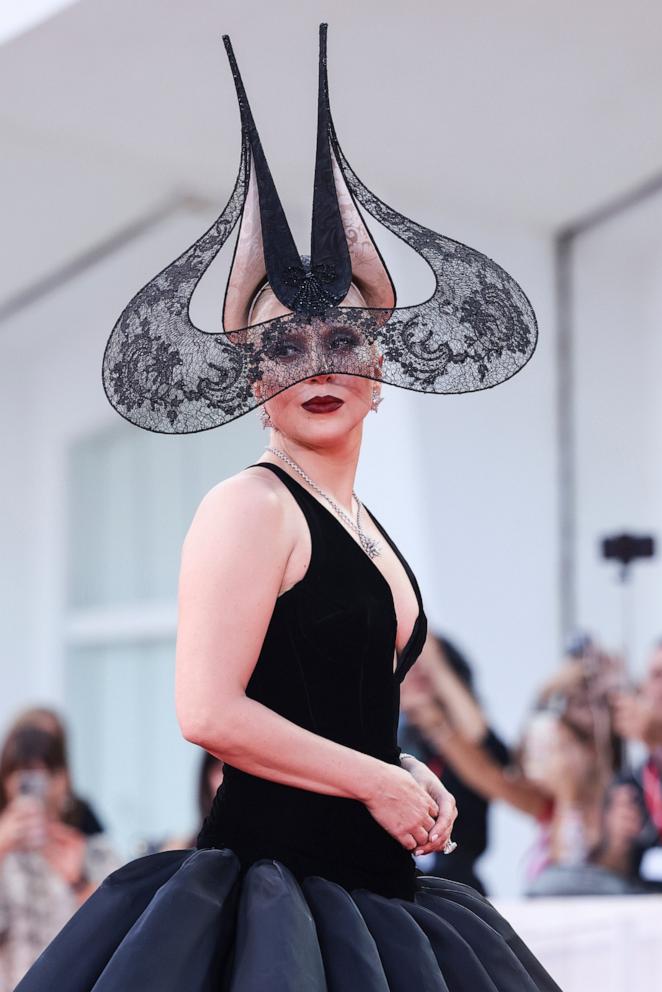 PHOTO: Lady Gaga attends the "Joker: Folie Ã  Deux" red carpet during the 81st Venice International Film Festival at Sala Grande on Sept. 4, 2024, in Venice, Italy. 