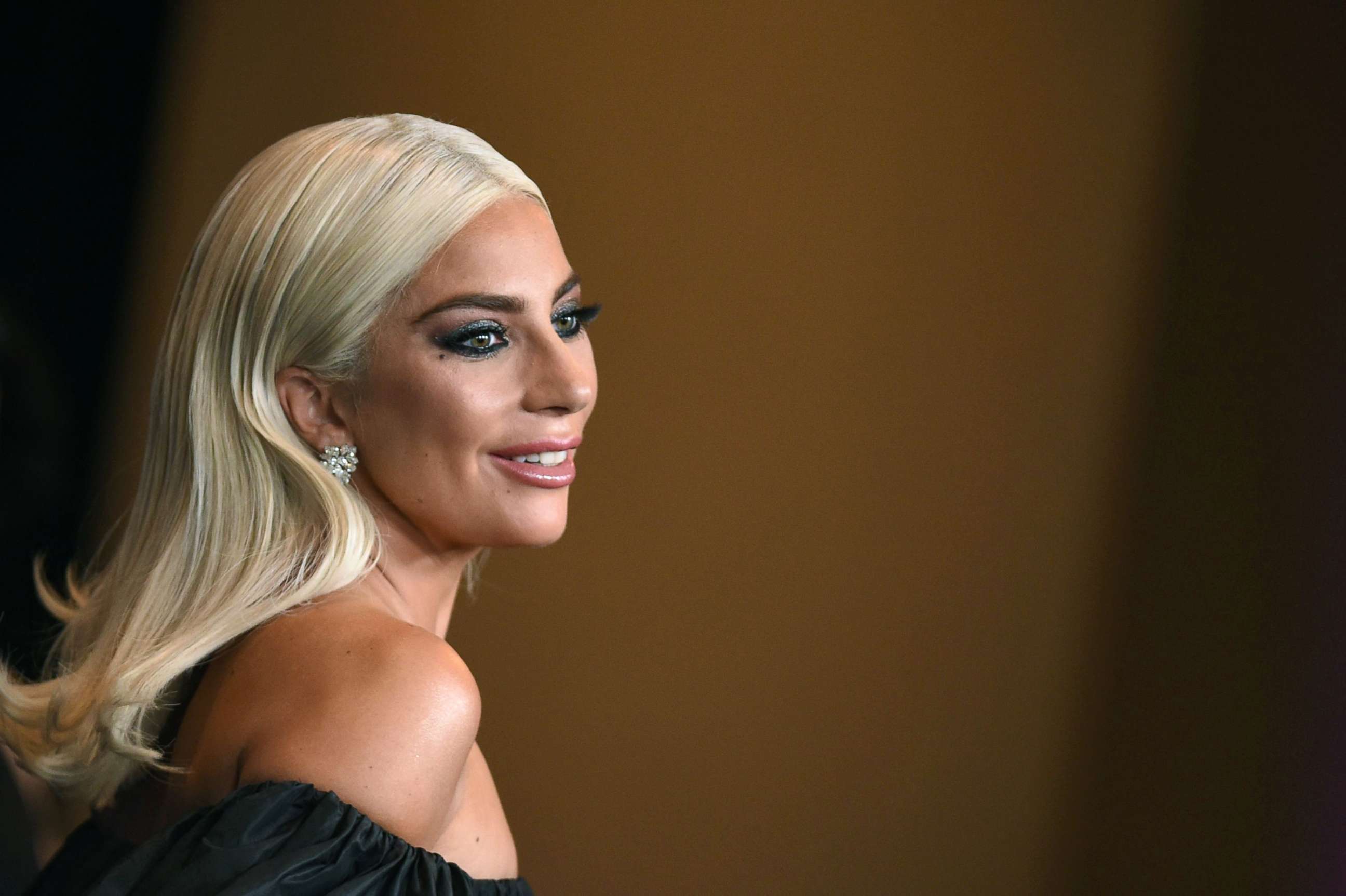 PHOTO: Actress and singer Lady Gaga attends a gala hosted by the Academy of Motion Picture Arts and Sciences in Hollywood, Calif., Nov. 18, 2018.