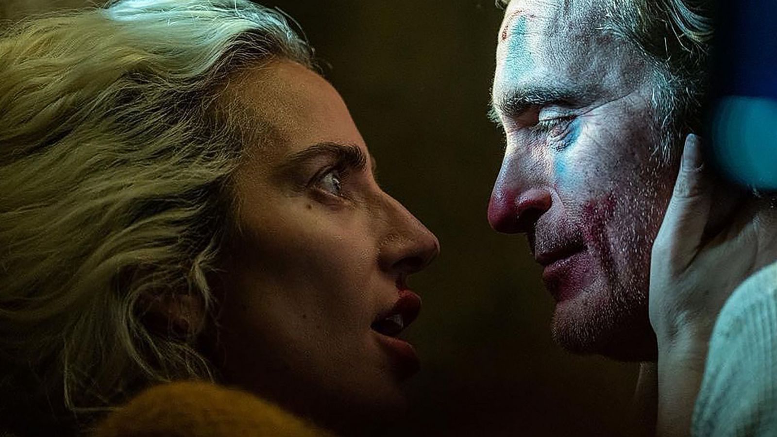 PHOTO: Lady Gaga and Joaquin Phoenix in a scene from the movie 'Joker: Folie à Deux' posted to the Instagram feed of Warner Bros.