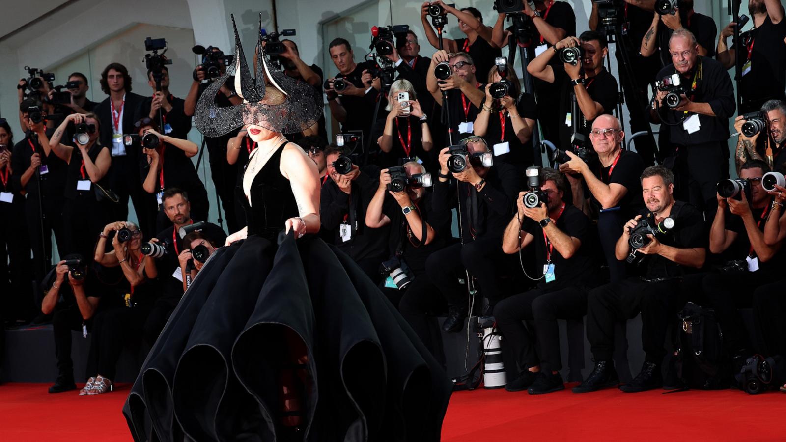 PHOTO: Lady Gaga attends the "Joker: Folie Ã  Deux" red carpet during the 81st Venice International Film Festival at Sala Grande on Sept. 4, 2024, in Venice, Italy.