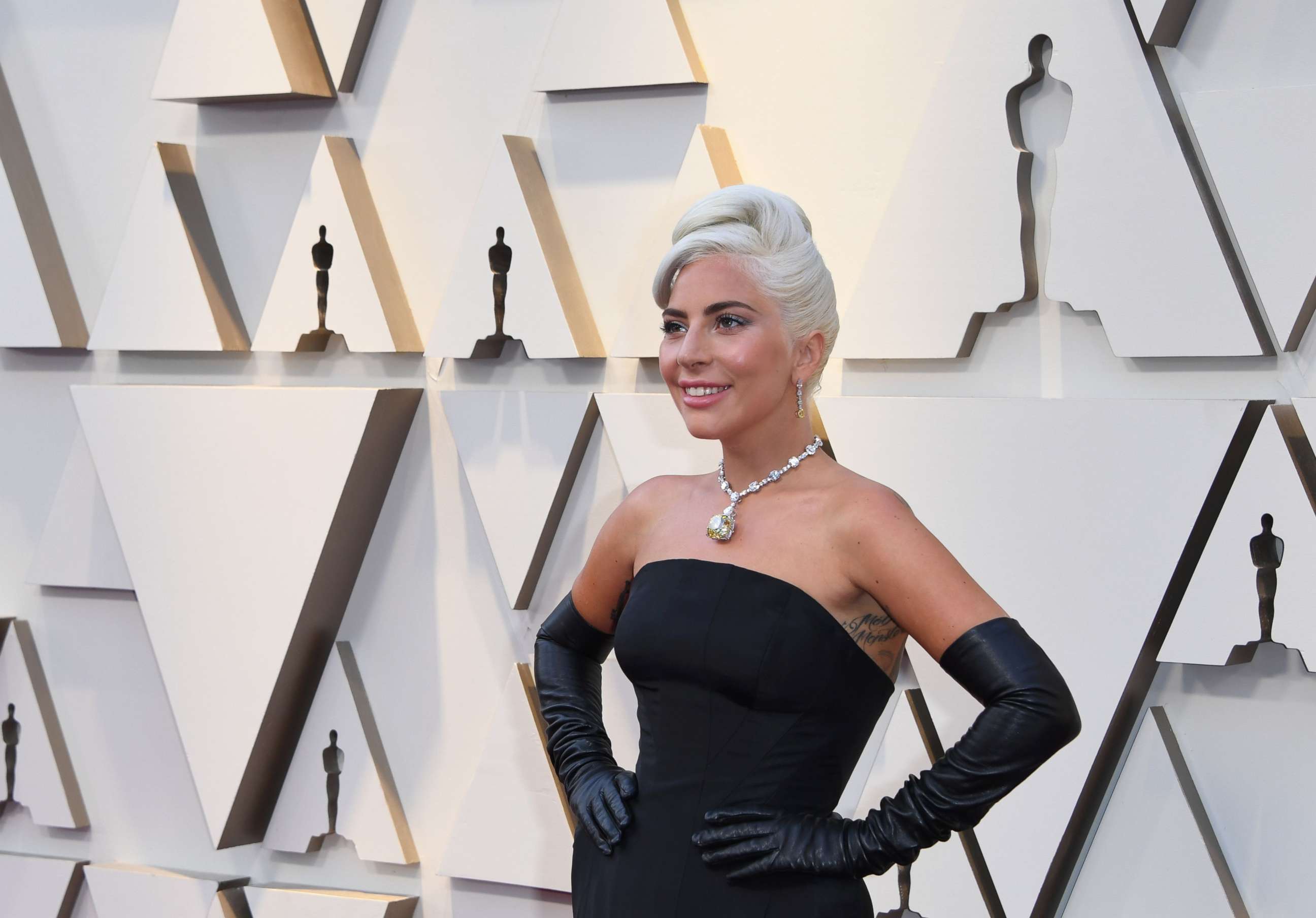 PHOTO: Lady Gaga arrives for the 91st Annual Academy Awards at the Dolby Theatre in Hollywood, Calif., Feb. 24, 2019. 