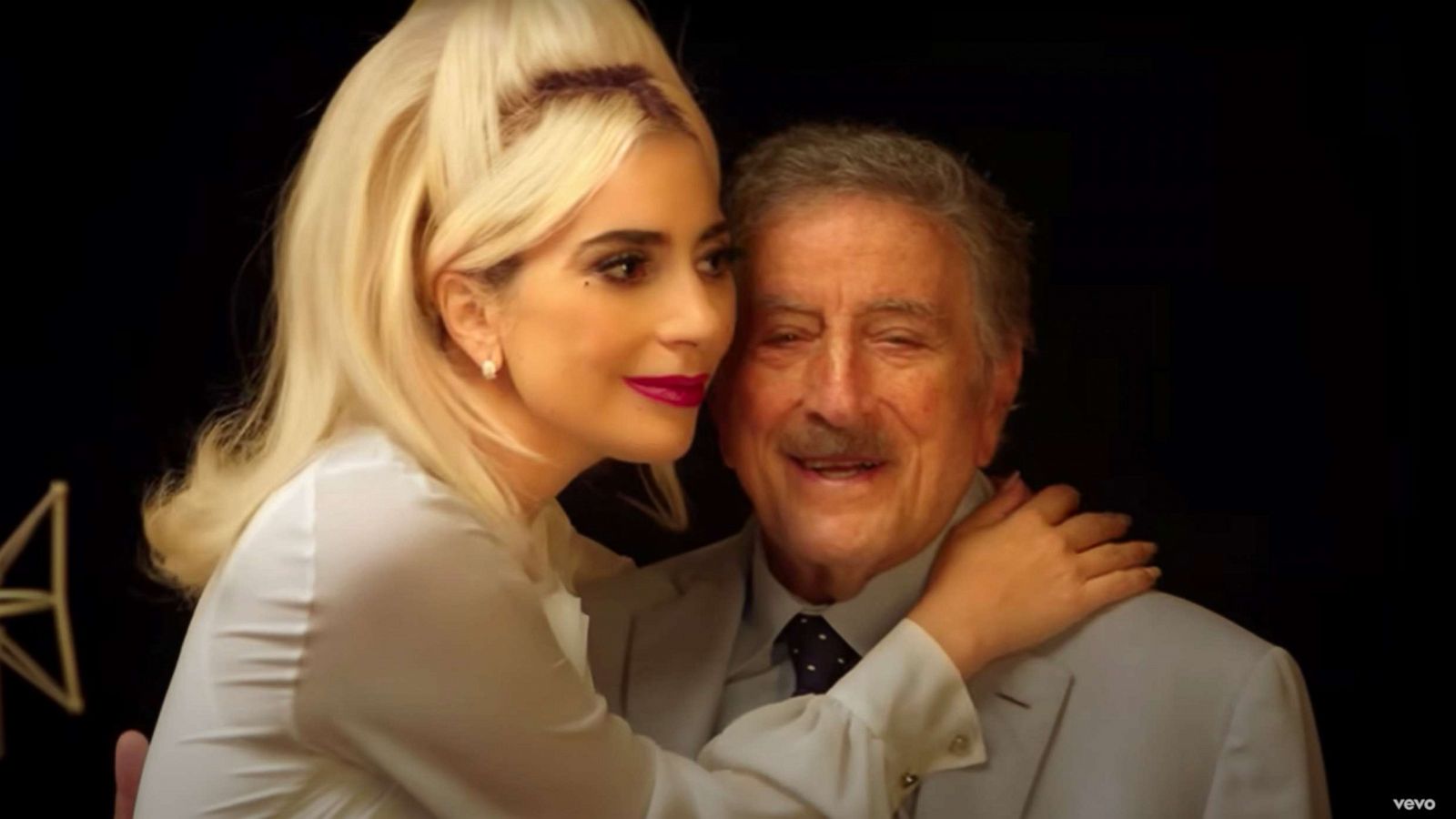 PHOTO: Lady Gaga and Tony Bennett appear in their new video for, "Night and Day."