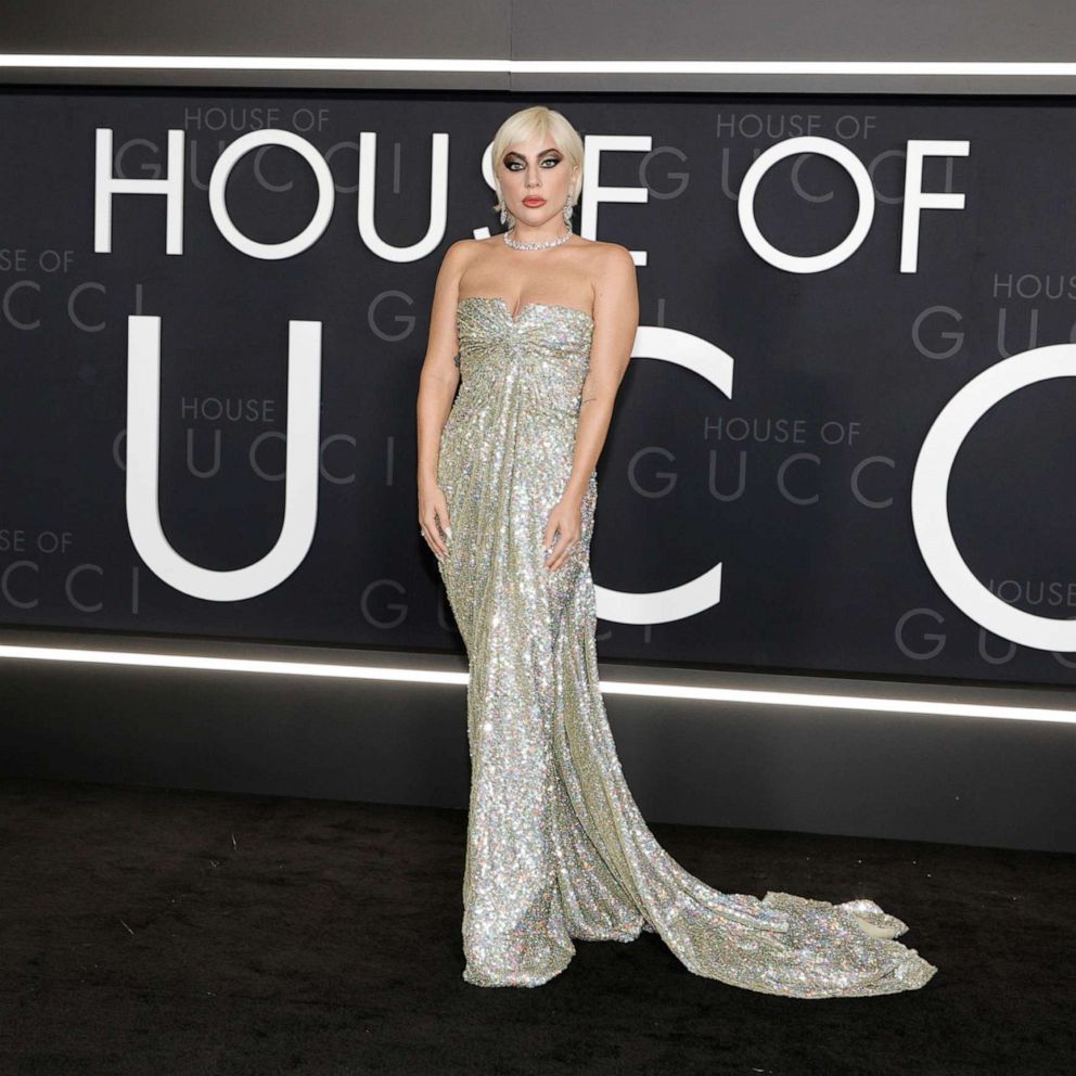 dressed in house of gucci from selling lady gaga lyrics Lady Gaga Wears Valentino to 'House of Gucci' Los Angeles Premiere